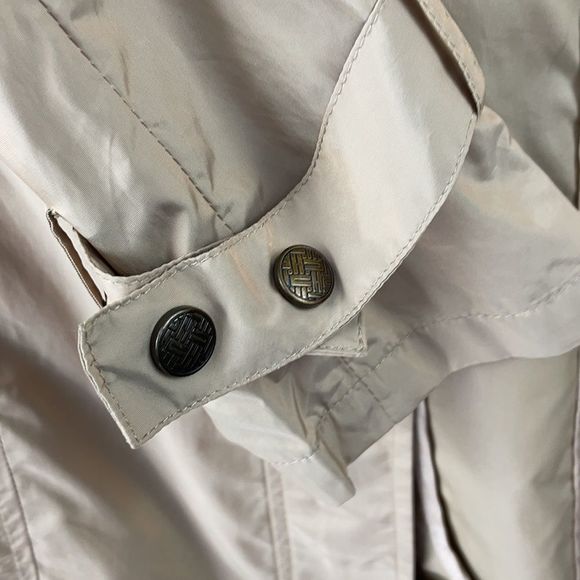Cole Haan Tan Trench Coat size L - Picture 9 of 12